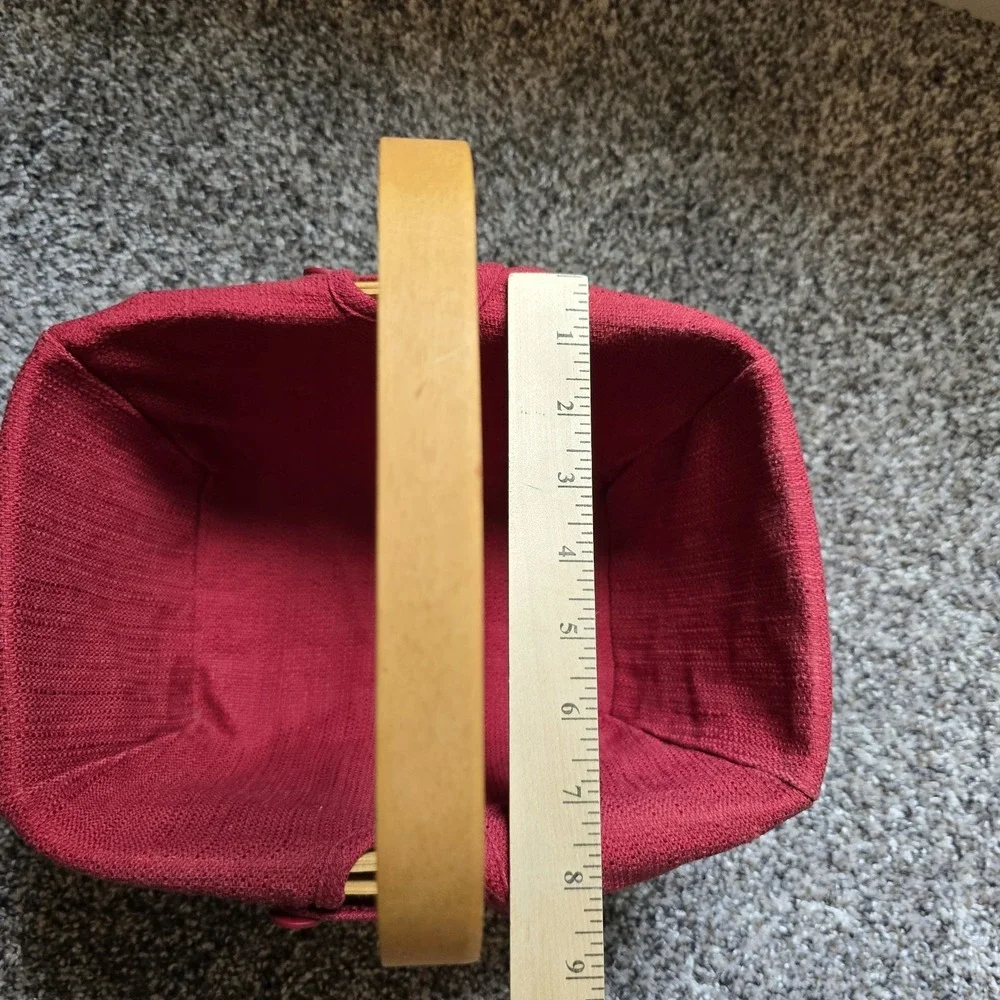 Longaberger‎ 2002 Spring Basket With Paprika Liner No Protector